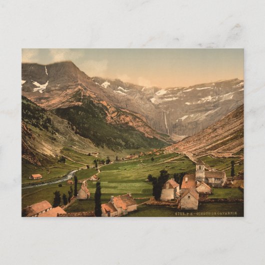 La Cirque Gavarnie Pyrenees France Briefkaart (Voorkant)