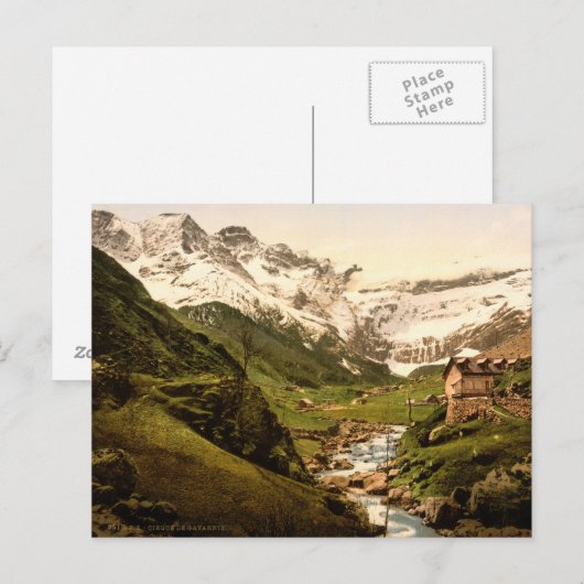 La Cirque Gavarnie Pyrenees Frankrijk Briefkaart (Voorkant / Achterkant)