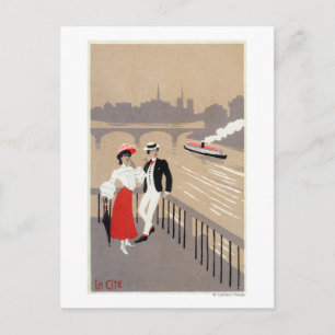 La Cite Art Deco Scene Briefkaart