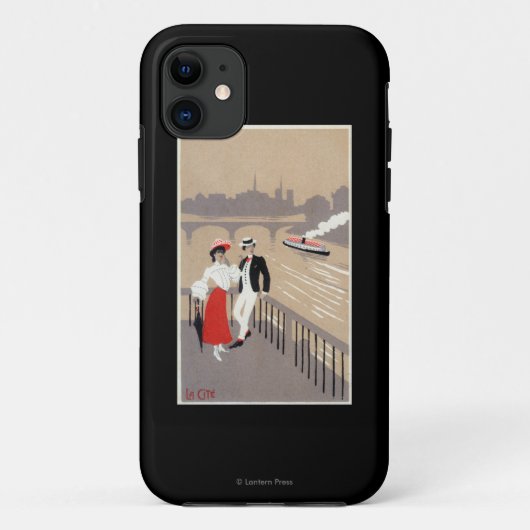 La Cite Art Deco Scene Case-Mate iPhone Case (Achterkant)