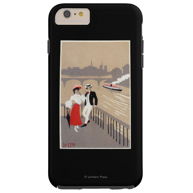 La Cite Art Deco Scene Case-Mate iPhone Case (Achterkant)