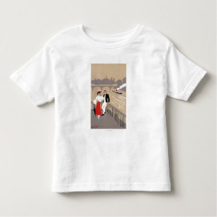La Cite Art Deco Scene Kinder Shirts