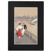 La Cite Art Deco Scene Klembord (Achterkant)