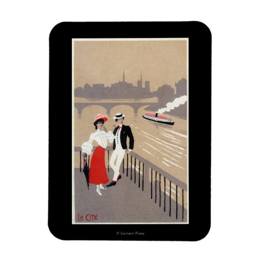 La Cite Art Deco Scene Magneet (Verticaal)