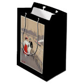 La Cite Art Deco Scene Medium Cadeauzakje (Achterkant Gekanteld)