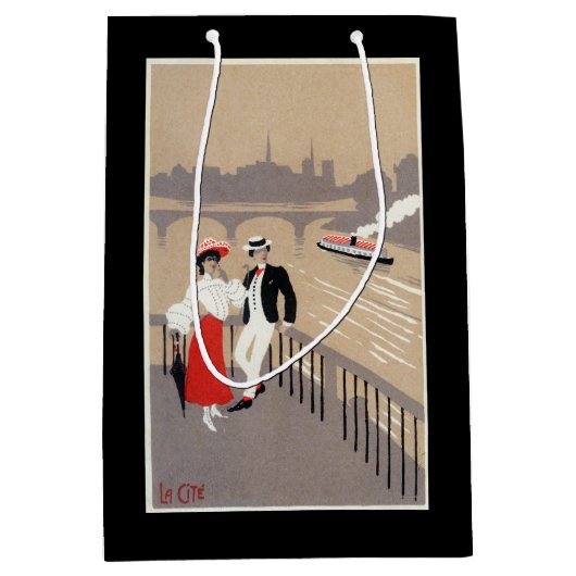 La Cite Art Deco Scene Medium Cadeauzakje (Voorkant)