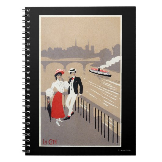 La Cite Art Deco Scene Notitieboek (Voorkant)