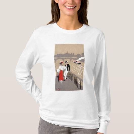 La Cite Art Deco Scene T-shirt (Voorkant)