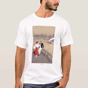 La Cite Art Deco Scene T-shirt
