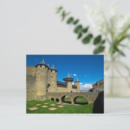 La Cite carcassonne Briefkaart (Staand voorkant)