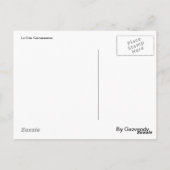 La Cite carcassonne Briefkaart (Achterkant)