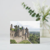 La Cite, Carcassonne Briefkaart (Staand voorkant)