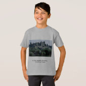 La Cite, Languedoc-Roussillon, Carcassonne, Frankr T-shirt (Voorkant volledig)