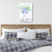 La citta' albero canvas afdruk (Insitu (Slaapkamer))