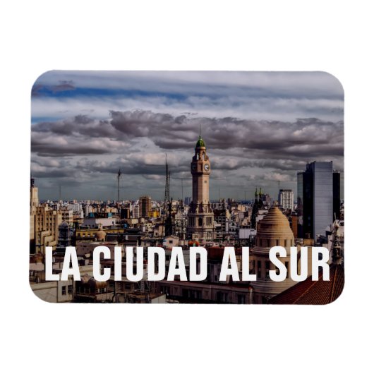 La Ciudad Al Sur - Het stadszuiden Magneet (Horizontaal)