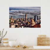 La Ciudad Al Sur - Het stadszuiden Poster (Keuken)