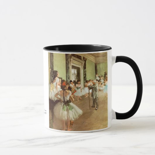 La Classe de Danse door Edgar Degas Mok (Rechts)