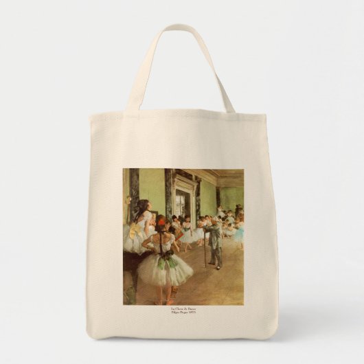 La Classe de Danse door Edgar Degas Tote Bag (Voorkant)