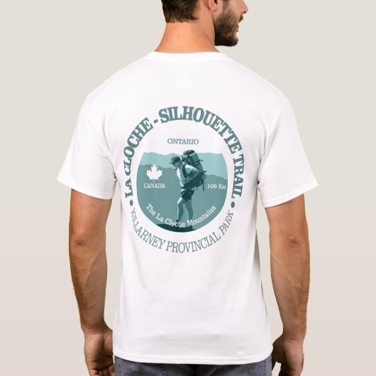 La Cloche - Silhouette Trail (T) T-shirt (Achterkant)