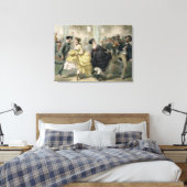 La Closerie de Lilas Canvas Afdruk (Insitu (Slaapkamer))