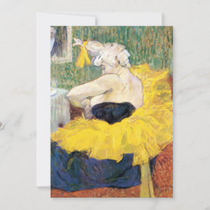 La Clownesse Cha-U-Kao van Toulouse Lautrec