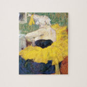 La Clownesse Cha-U-Kao van Toulouse Lautrec Legpuzzel (Verticaal)