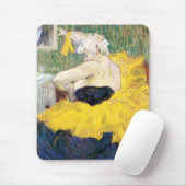 La Clownesse Cha-U-Kao van Toulouse Lautrec Muismat (Met muis)