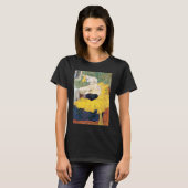 La Clownesse Cha-U-Kao van Toulouse Lautrec T-shirt (Voorkant volledig)