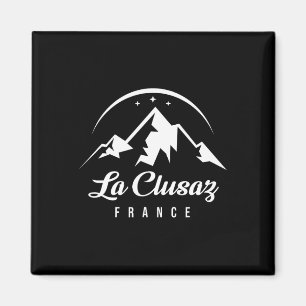 La Clusaz France Ski Resort Skiën Snowboarden So Magneet