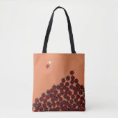 La Coccinelle, een drukke plek in koraal? Tote Bag (Voorkant)