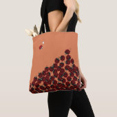 La Coccinelle, een drukke plek in koraal? Tote Bag (Dichtbij)