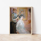La Coiffure | Berthe Morisot Poster