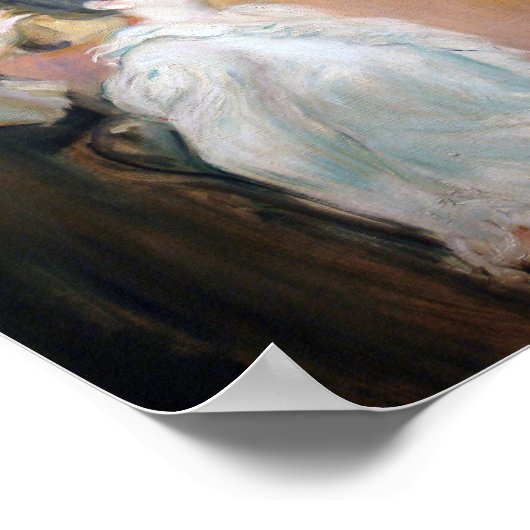 La Coiffure | Berthe Morisot Poster (Hoek)