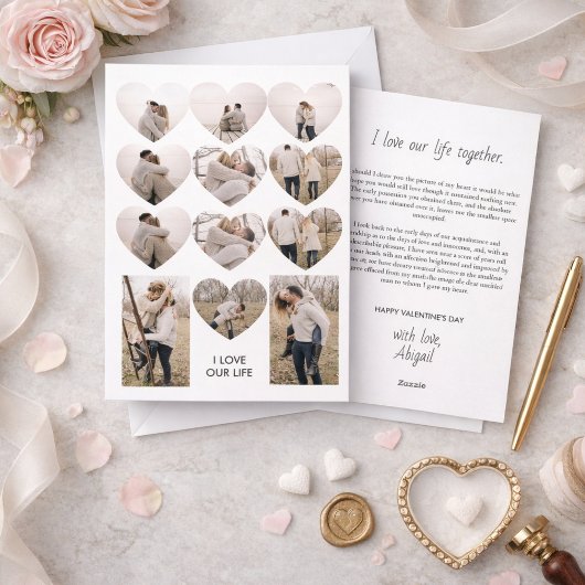 LA collection of 12 Valentine's Day images Feestdagenkaart