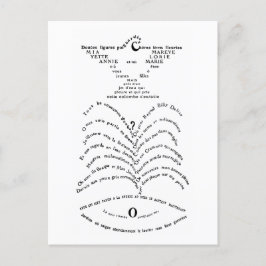 La Colombe poignardée et le Jet d'eau Briefkaart