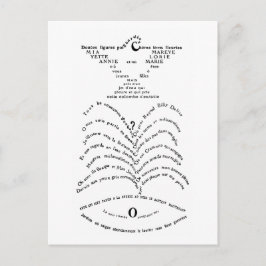 La Colombe poignardée et le Jet d'eau Briefkaart