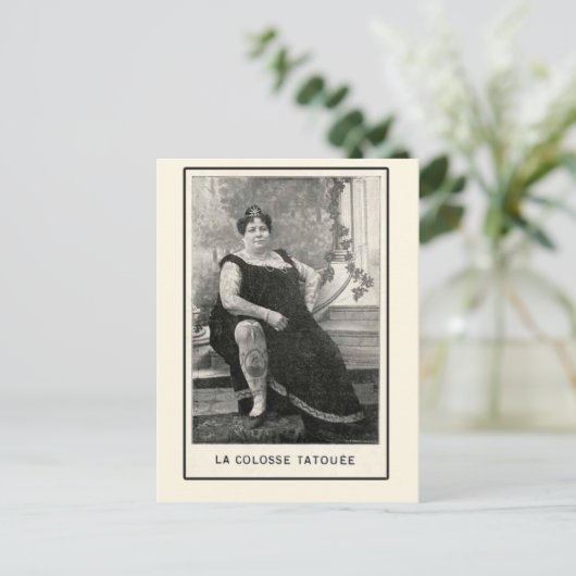 La Colosse Tatouee-kaarten en -Briefkaarten Briefkaart (Staand voorkant)