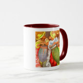 "La Comparsa" hoog contrast Mok (Voorkant rechts)