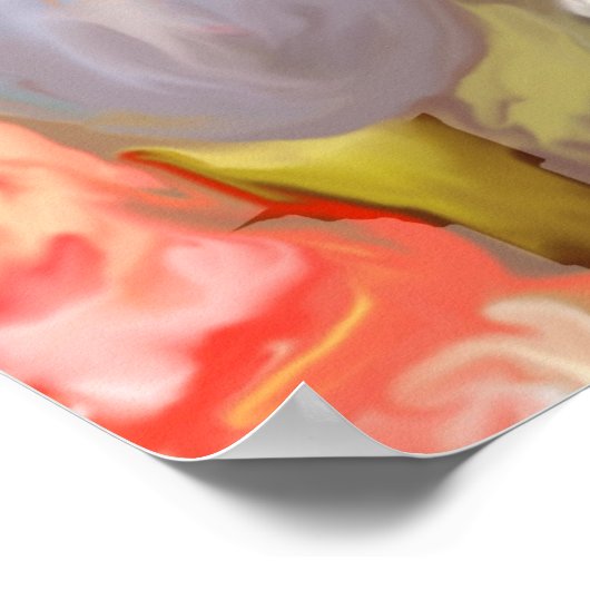 "La Comparsa" hoog contrast Poster (Hoek)