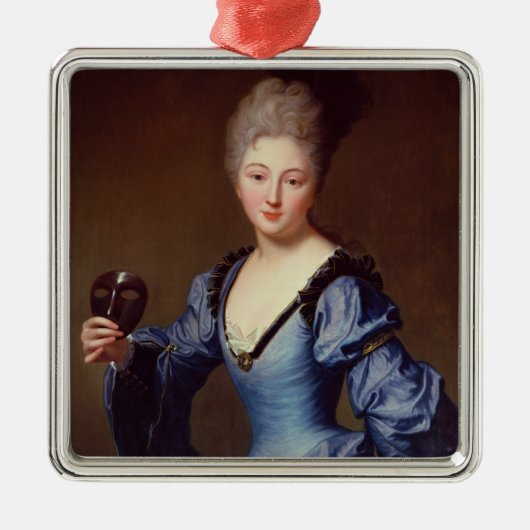 La Comtesse de Bersac Metalen Ornament (Voorkant)