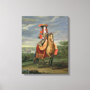 La Comtesse de Soissons Canvas Afdruk