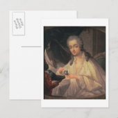 La Comtesse du Barry (1743-93) (olie op doek) Briefkaart (Voorkant / Achterkant)