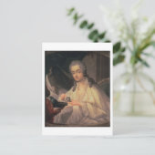 La Comtesse du Barry (1743-93) (olie op doek) Briefkaart (Staand voorkant)
