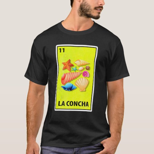 La Concha Mexican Parody Lottery T-shirt (Voorkant)