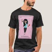 La Consejera Black Hair Classic T-shirt (Voorkant)