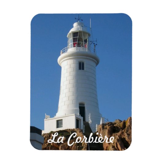 La Corbière Lighthouse Magnet Magneet (Verticaal)