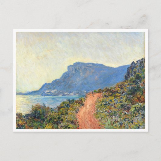 La Corniche bij Monaco door Claude Monet Briefkaart (Voorkant)