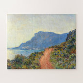 La Corniche bij Monaco door Claude Monet Legpuzzel (Horizontaal)
