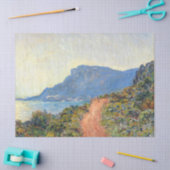 La Corniche bij Monaco door Claude Monet Tissuepapier (Craft)