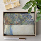 La Corniche bij Monaco door Claude Monet Tissuepapier (Geschenk)